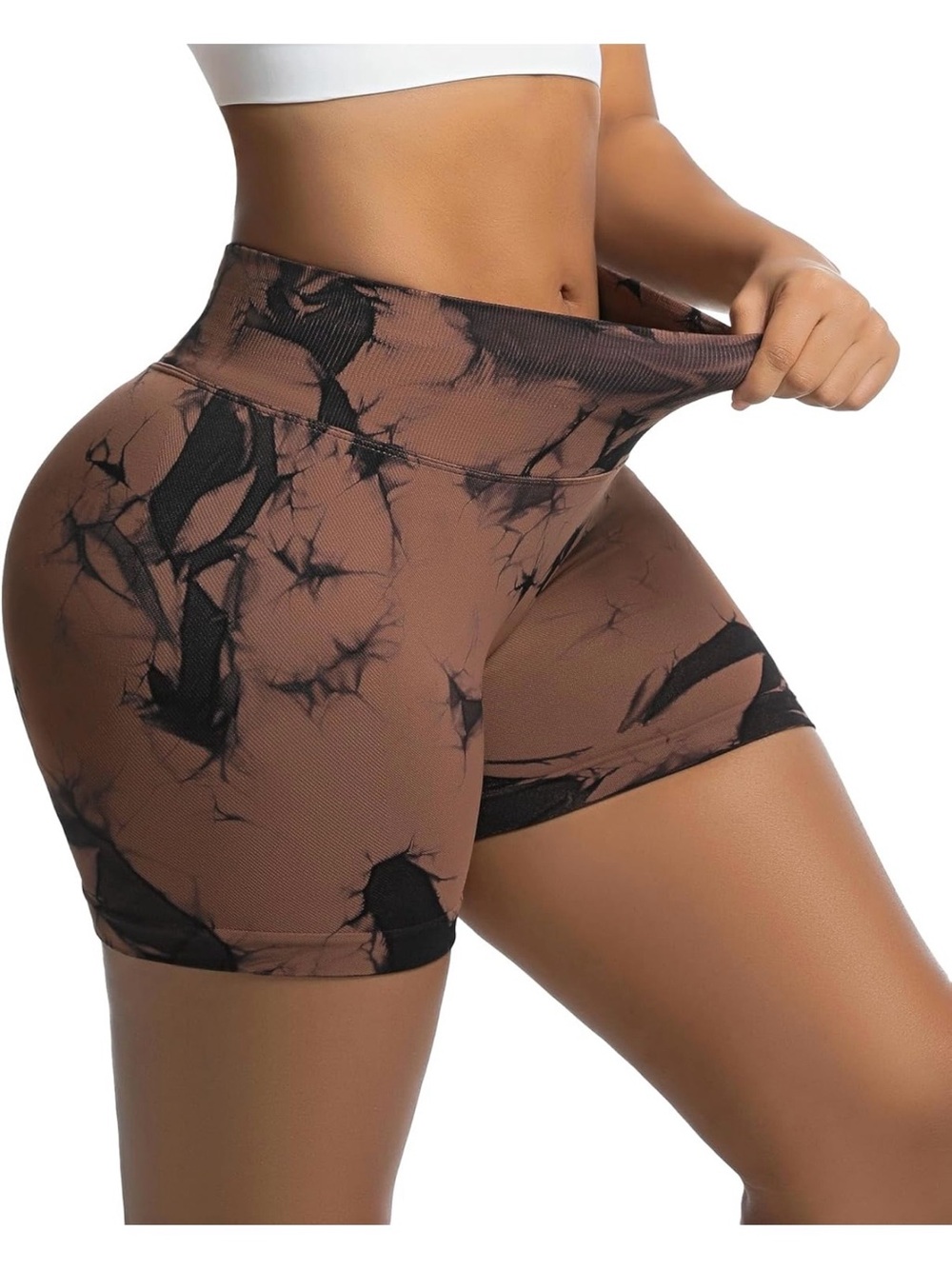 Seamless Workout Shorts for Women Scrunch Butt Lifting. SET OF 2, size L
